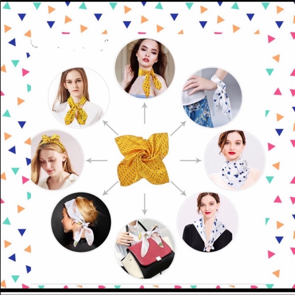 VTG Robinson/Golluber Floral Scarf - Picture 5 of 6